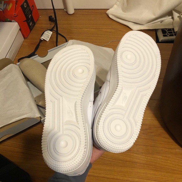 reflective butterfly nike air force ones nwt - Picture 2 of 2